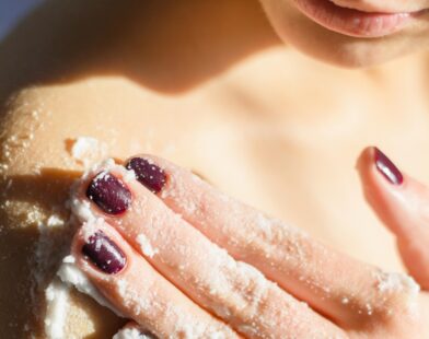 Trrljanje pilinga na koži